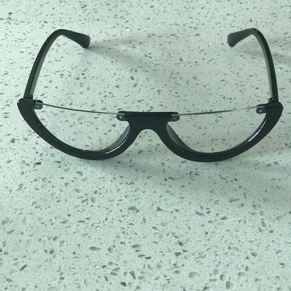 Half Frame Rimless Sunglasses - Picture 3 of 3